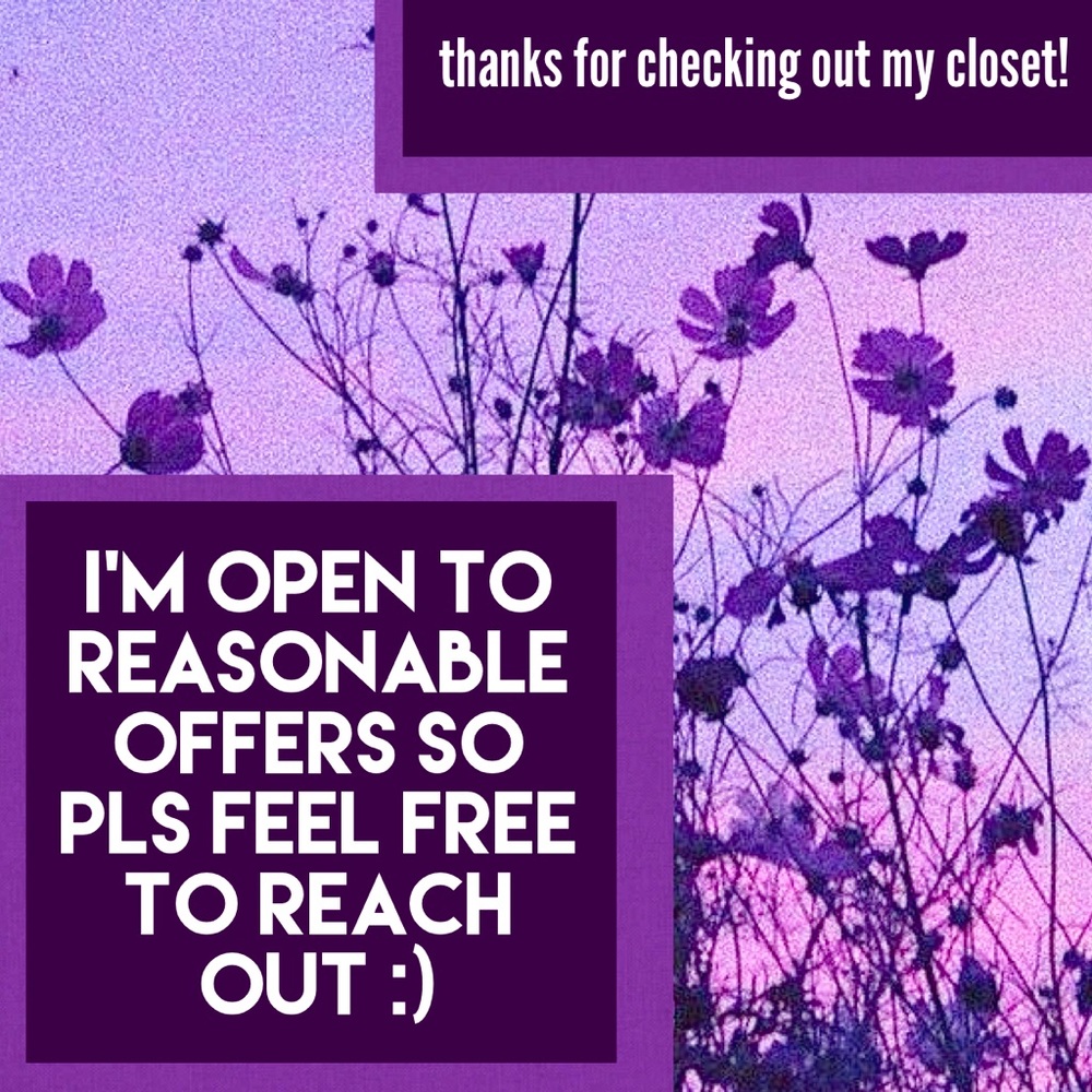 FEEL FREE TO REACH OUT ANYTIME :)